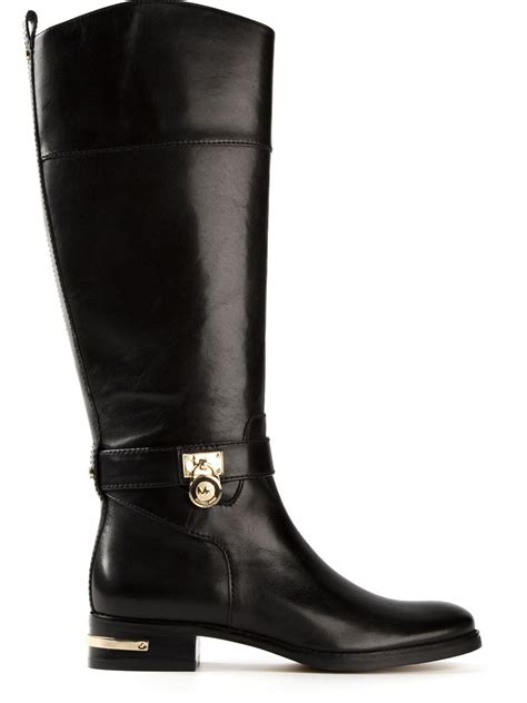 michael kors black boots